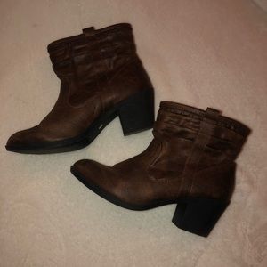 Brown Boots w/ Heel